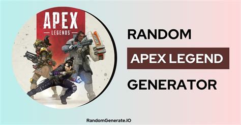 random apex legend generator